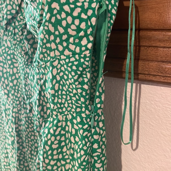 🤩SOLD 🤩NWT/ZARA MIDI Corset style print dress - Picture 7 of 12